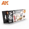 AK Interactive AK11647 3G VEHICLE AND TANK ACCESSORIES 6x17ml